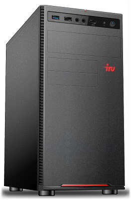 Компьютер IRU Home 120 E1 6010/4/120 SSD/Без ОС,черный