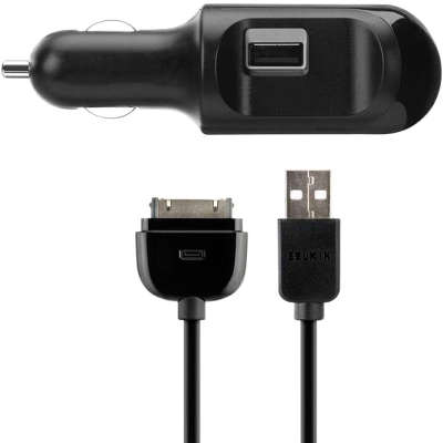 Автомобильное зарядное устройство Belkin для iPhone/iPad [F8Z634cw]