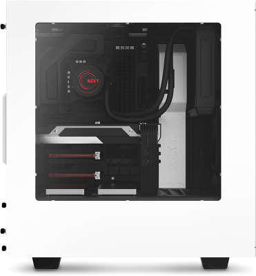 Корпус NZXT S340 белый w/o PSU ATX