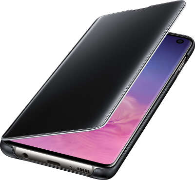 Чехол Samsung для Samsung Galaxy S10 Clear View Cover, Black (EF-ZG973CBEGRU)
