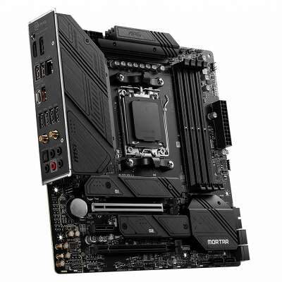 Материнская плата MSI MAG B650M MORTAR WIFI B650, AM5, 4*DDR5, 2*PCIEx16, 1*PCIEx1, 2*M.2, 2*TypeC, 3*USB3.2Gen2, 6*USB3.2Gen1, 4*USB2.0, 6*SATA3.0, 2.5G, DP, HDMI, M-ATX, RTL
