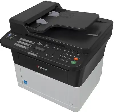 МФУ лазерный Kyocera FS-1025MFP (1102M63RU0/RUV/RU2/NX2/DZ2) A4 Duplex белый