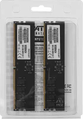 Набор памяти DDR5 DIMM 2x16Gb DDR5600 Patriot Memory Signature (PSD532G5600K)