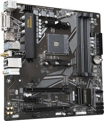 Материнская плата mATX LGAAM4 GIGABYTE B550M DS3H AC