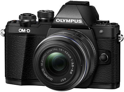 Цифровая фотокамера Olympus OM-D E-M10 Mark II Black Kit (M.Zuiko 14-42 мм II R)