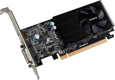 Видеокарта PCI-E NVIDIA GeForce GT 1030 2048MB GDDR5 Gigabyte [GV-N1030D5-2GL]