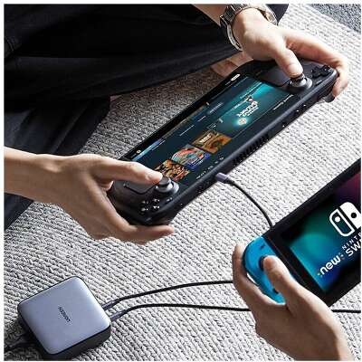 Зарядное устройство UGREEN CD328 (90928) Nexode 100W 1*USB-A+3*USB-C Desktop Fast Charger. Цвет: серый