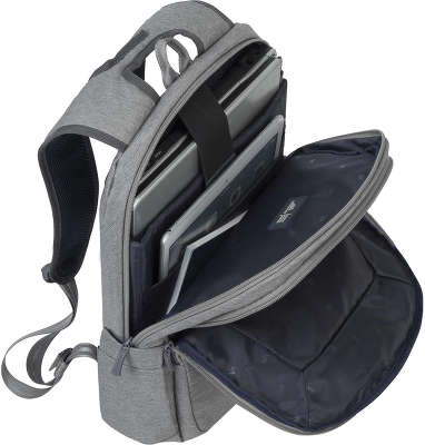 Рюкзак для ноутбука 15.6" RIVA 7760 grey