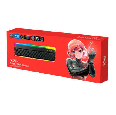 Модуль памяти DDR4 DIMM 32Gb DDR3600 ADATA XPG Spectrix D45G RGB Gaming Memory (AX4U360032G18I-CBKD45G)