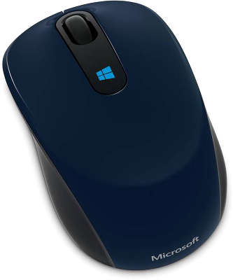 Мышь беспроводная Microsoft Retail Sculpt Mobile Wool Blue USB (43U-00014)