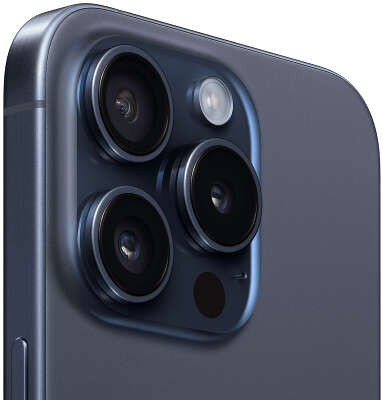 Смартфон Apple A3104 iPhone 15 Pro 512Gb синий титан моноблок 3G 4G 2Sim 6.1" 1179x2556 iOS 17 48Mpix 802.11 a/b/g/n/ac/ax NFC GPS GSM900/1800 Protect