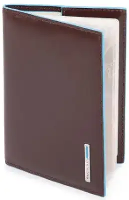 Обложка для паспорта Piquadro Blue Square PP5255B2/MO коричневый натур.кожа