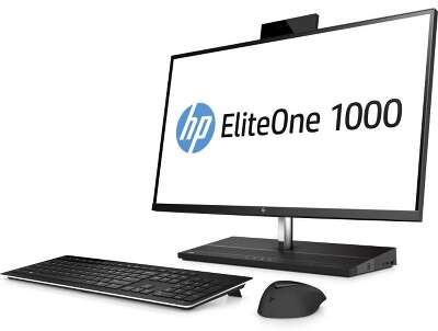 Моноблок HP EliteOne 1000 G1 27" UHD i5-7500/8/512 SSD/WF/BT/Cam/Kb+Mouse/W10Pro,черный (2LU03EA)