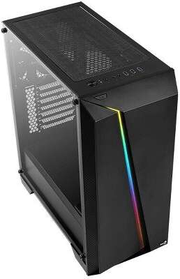 Корпус AeroCool Cylon Pro TG Black, черный, ATX, Без БП (4718009156357)