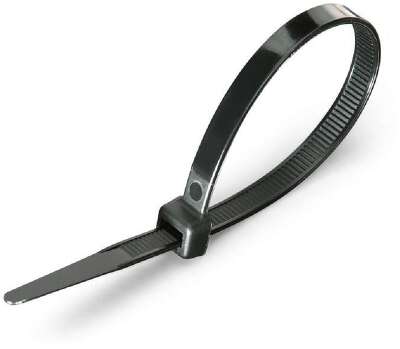 Gembird NYT-200x2.5В Стяжки пластиковые 200 мм х 2.5 мм, чёрные (100 шт.)