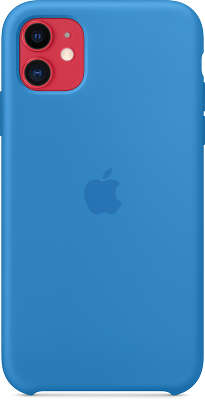 Силиконовый чехол для iPhone 11 Apple Silicone Case, Surf Blue [MXYY2ZM/A]