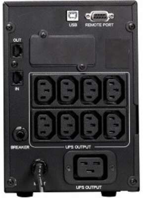 PowerCom Smart King Pro+ SPT-3000-II LCD ИБП {Line-Interactive, 3000VA/2400W,  Tower, 8 xC13 + 1 xC19, USB, SNMP Slot} (1152569)