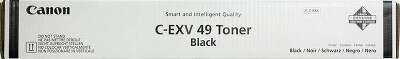 Тонер CANON C-EXV49 BK чёрный, 36 000 страниц