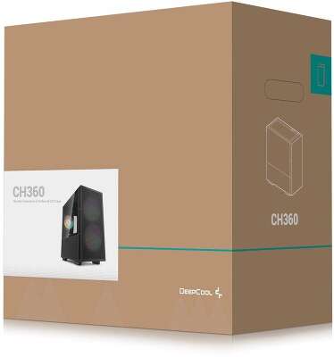 Корпус Deepcool CH360 R-CH360-BKAPE3-G-1
 