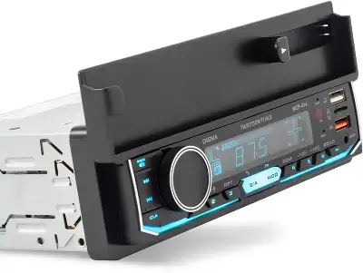 Автомагнитола Digma MCP-414 1DIN 4x45Вт v5.0 USB 2.0 AUX 4 ПДУ