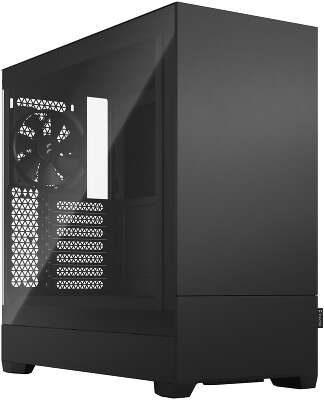 Корпус Fractal Design Silent Black TG Clear Tint, черный, ATX, Без БП (FD-C-POS1A-02)