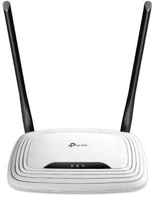 TP-Link TL-WR841N Wi-Fi роутер N300, до 300 Мбит/с на 2,4 ГГц, 2x5dBi антенны, LAN 4x10/100 Мбит/с, WAN 1x10/100 Мбит/с