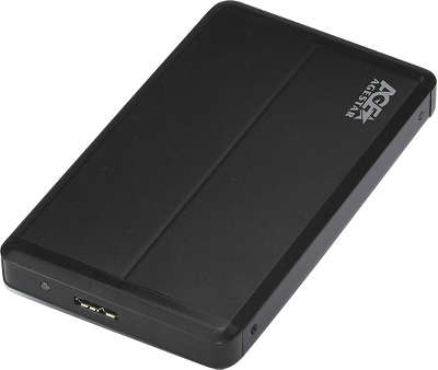 Контейнер для HDD 2.5" AgeStar 3UB2O8 SATA алюминий (черный) USB3.0