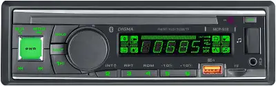 Автомагнитола Digma MCP-518 1DIN 4x50Вт 4