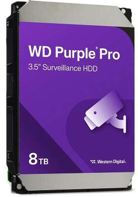 Жесткий диск Western Digital 3.5" 8TB WD Purple Pro WD8002PURP 