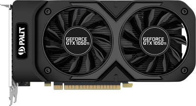 Видеокарта PCI-E NVIDIA GeForce GTX1050Ti Dual 4G 4096MB DDR5 Palit (NE5105T018G1-1071D)