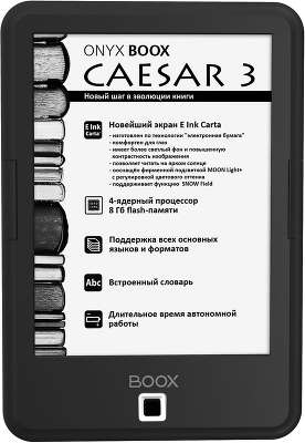Электронная книга 6" ONYX Boox CAESAR 3, черная