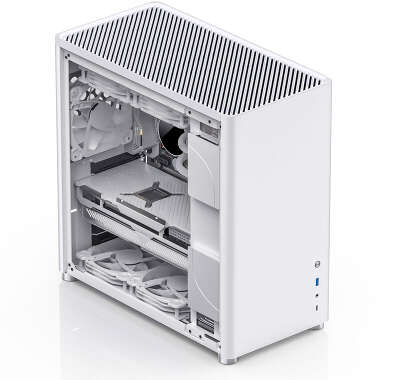 Корпус JONSBO D40, белый, ATX, Без БП (D40 White)