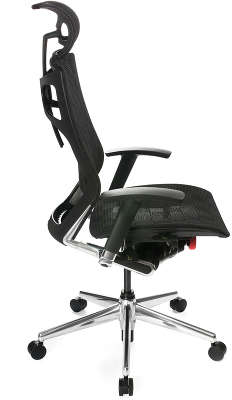 Кресло руководителя Бюрократ 811/Black (эргономичная сетка, "подвижные" подлокотники, цвет черный)