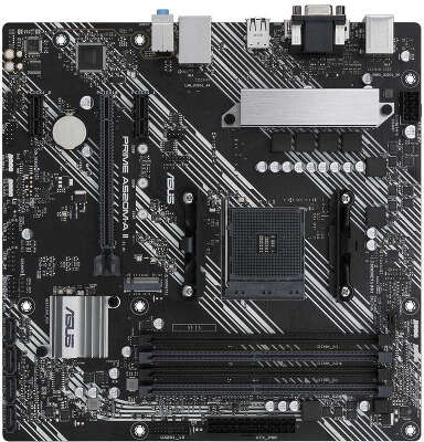 Материнская плата mATX LGAAM4 ASUS PRIME A520M-A II
