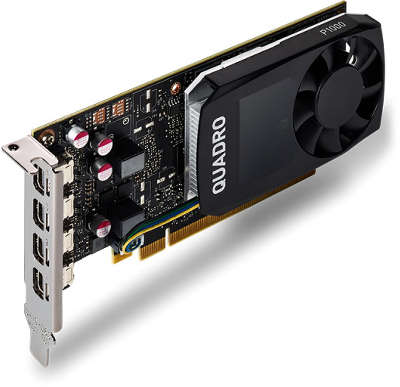 Видеокарта PNY Quadro P1000 4Gb DDR5 PCI-E 4miniDP