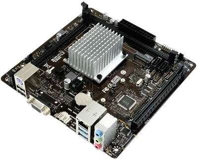 Материнская плата Biostar J4125NHU, Intel Celeron J4125, Intel J4125, 2xDDR4, PCI-Ex16, 2SATA3, mini-ITX