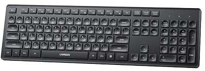 Клавиатура беспроводная UGREEN KU004 (35734) Wireless 2,4G Keyboard. Цвет: черный