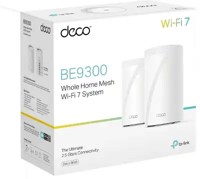 Точка доступа/ BE9300 Whole Home Mesh Wi-Fi 7 System(Tri-Band)