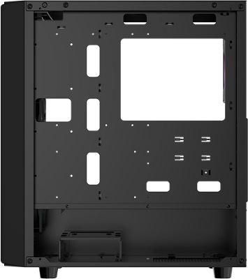 Корпус Ocypus Gamma C70 BK ARGB, ATX, USB3.0*1+USB2.0*1, FRONT 3x120mm ARGB, REAR 1x120mm ARGB