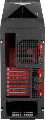Корпус AeroCool 6-й элемент, ATX, Black/Red, без БП