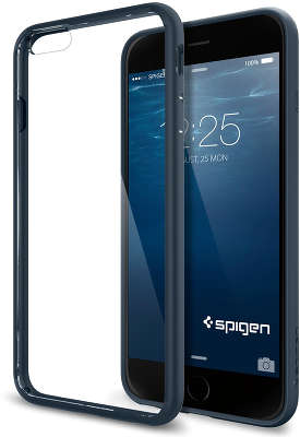 Чехол Spigen SGP Ultra Hybrid для iPhone 6 Plus/6S Plus, Metal Slate [SGP10897]