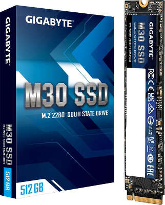 Твердотельный накопитель NVMe 512Gb [GP-GM30512G-G] (SSD) Gigabyte M30