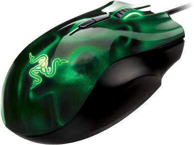 Мышь Razer Naga Hex, Green