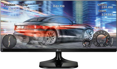 Монитор 25" LG 25UM58-P черный IPS