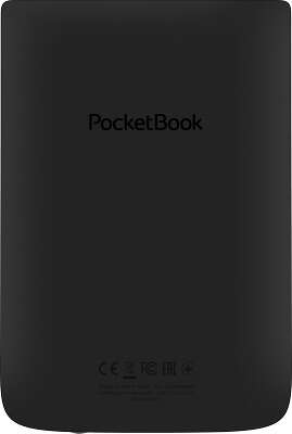 Электронная книга 6" PocketBook 628 Touch Lux 5 Ink, WiFi, чёрная [PB628-P-WW]