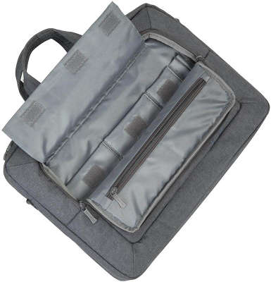 Сумка-трансформер для ноутбука 16" RIVA 7590 grey