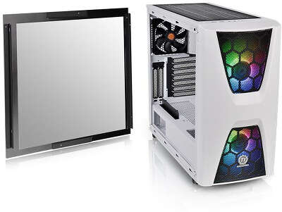 Корпус Thermaltake Commander C34 TG Snow, белый, ATX, Без БП (CA-1N5-00M6WN-00)