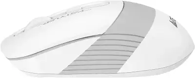 Мышь A4Tech Fstyler FB10C белый/серый оптическая 2000dpi беспров. BT/Radio USB 4but (FB10C GRAYISH WHITE)