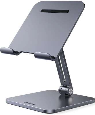 Подставка для телефонов и планшетов Ugreen LP134 (40393) Foldable Metal Tablet Stand складная. Цвет: серый