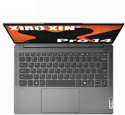 Ноутбук Lenovo Xiaoxin Pro14 AHP9 Ryzen 7 8745H 24Gb SSD1Tb AMD Radeon 780M 2Gb 14" OLED 2.8K (2880x1800) Windows 11 Home grey WiFi BT Cam